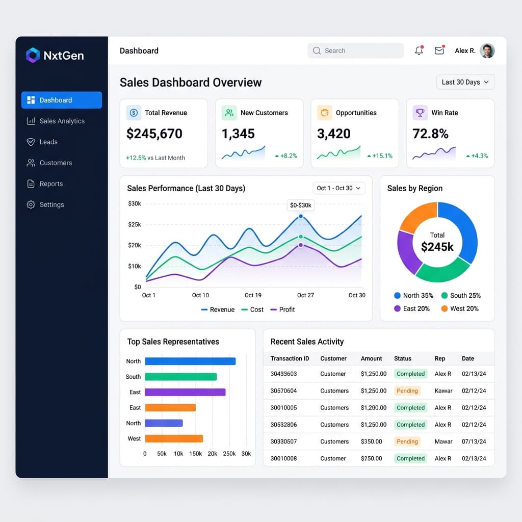 Sales Dashboard